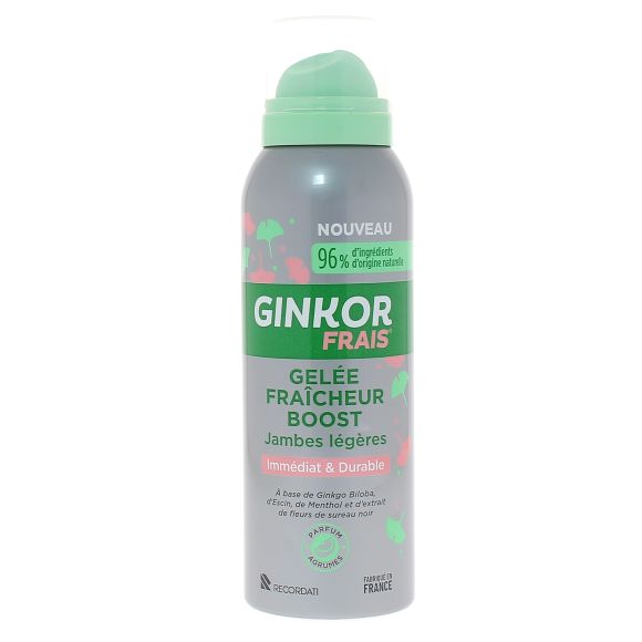 Frischegel Boost für leichte Beine Ginkor - Flasche mit 100 ml