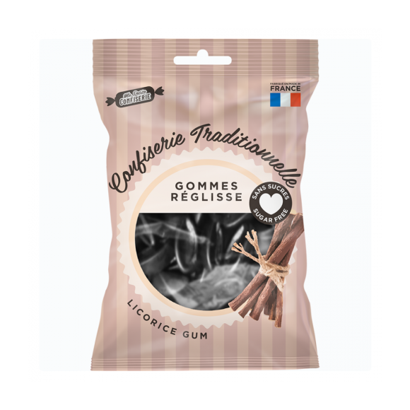 Lakritzbonbons ohne Zucker Meine kleine Süßigkeit - 100g Beutel