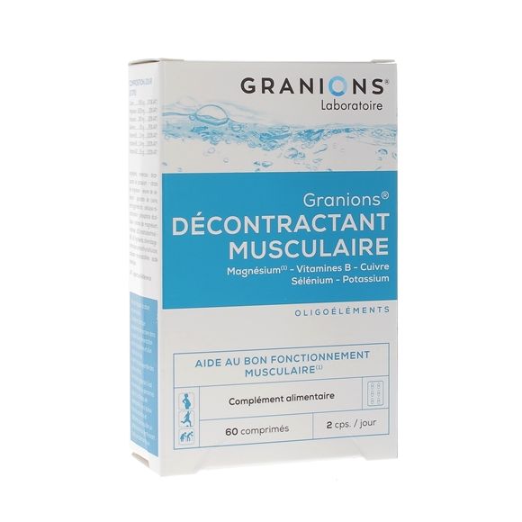 Muskelentspannung Granions - Packung mit 60 Tabletten