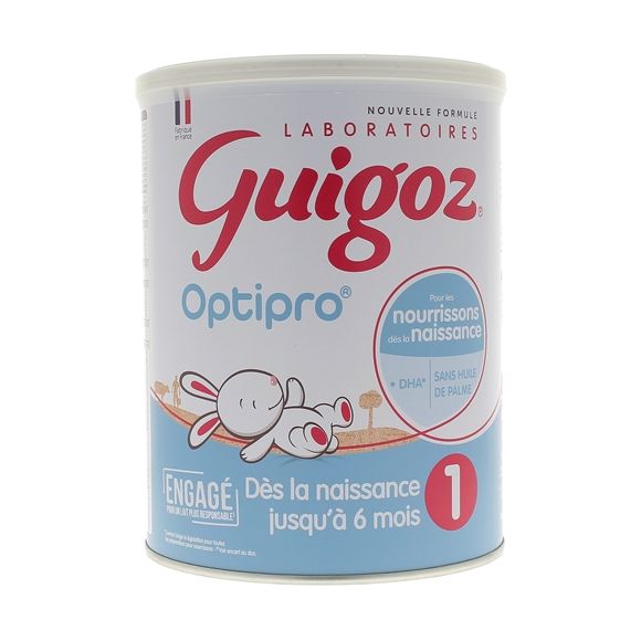 Optipro Anfangsmilch ab der Geburt Guigoz - Dose mit 780 g
