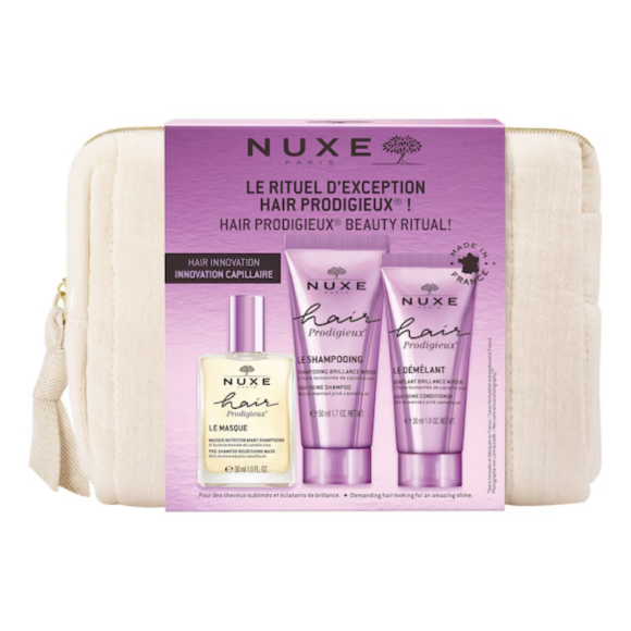 Hair Prodigieux Das außergewöhnliche Reise-Ritual von Nuxe - Set mit 3 Produkten