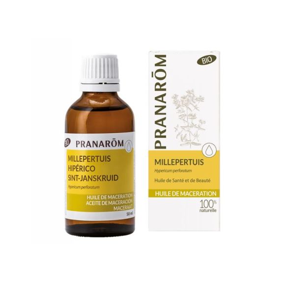 BIO-Mazerationsöl Johanniskraut Pranarôm - Flasche mit 50 ml