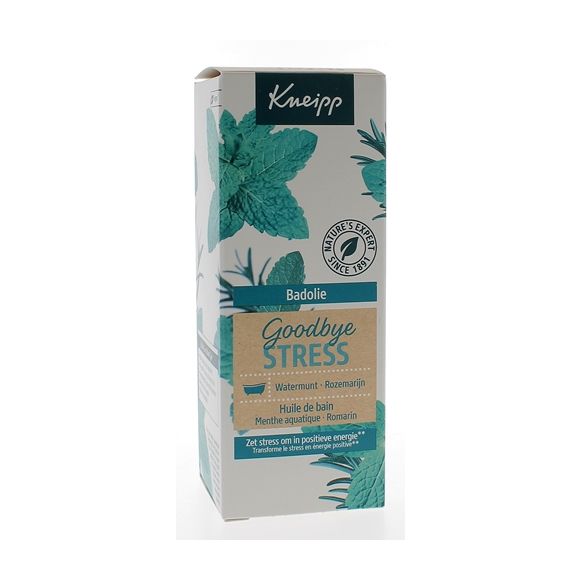 Badeöl Goodbye Stress Wasserminze Rosmarin Kneipp - Flasche mit 100 ml