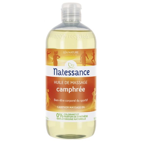Kampfer-Massageöl Natessance - Flasche mit 500 ml