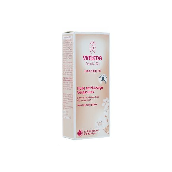 Weleda Massageöl gegen Dehnungsstreifen - Pumpflasche 100 ml