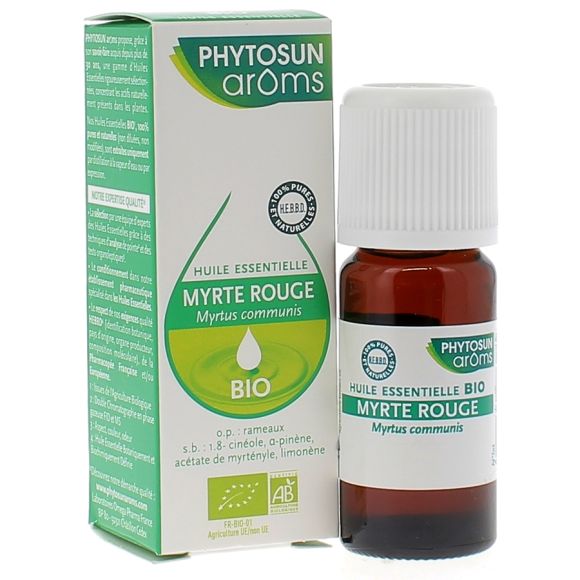 Ätherisches Öl Rote Myrte BIO Phytosun Arôms - Flasche mit 10 ml