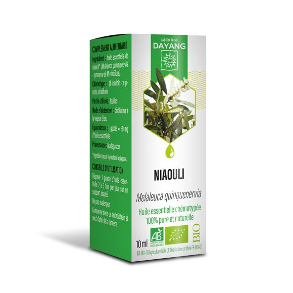 Ätherisches Öl Niaouli bio Dayang - Flasche mit 10 ml
