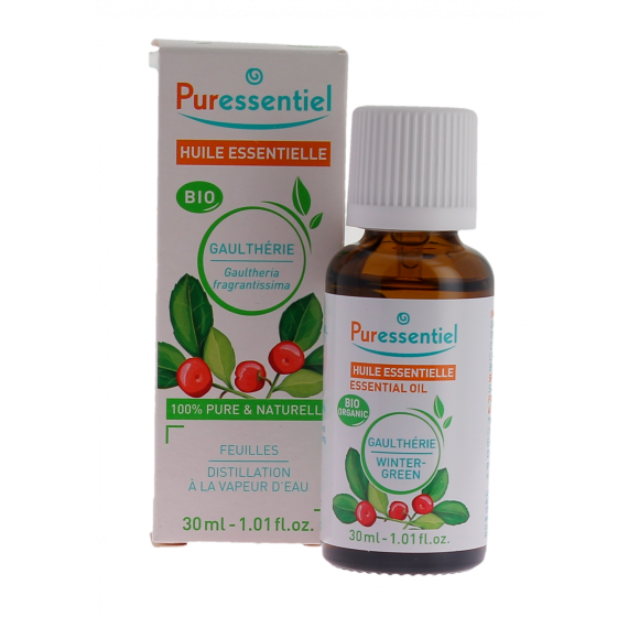 Bio ätherisches Öl Wintergrün Puressentiel - Flasche mit 30 ml