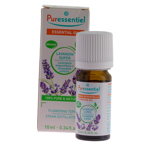 Bio ätherisches Öl Lavandin Super Puressentiel - Flasche mit 10 ml