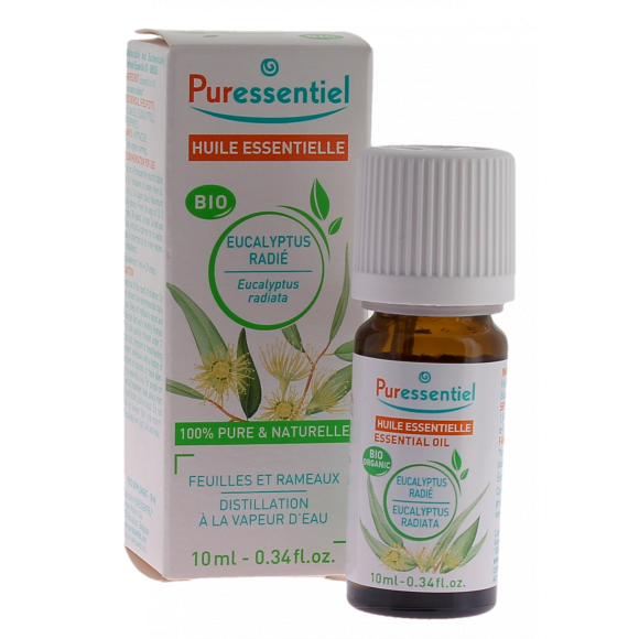Bio ätherisches Öl Eukalyptus radiata Puressentiel - Flasche mit 10 ml