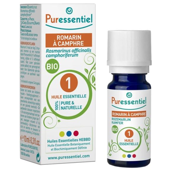 Bio-Kampfer-Rosmarin ätherisches Öl Puressentiel - Flasche mit 10 ml