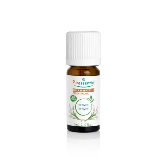 Bio ätherisches Öl Vetiver Puressentiel - Flasche mit 5 ml