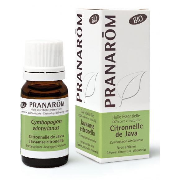Ätherisches Öl Zitronengras aus Java bio Pranarom - Flasche mit 10 ml