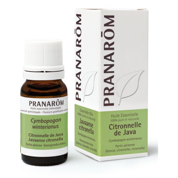 Java-Zitronella-Ätherisches Öl Pranarôm - Flasche mit 10 ml