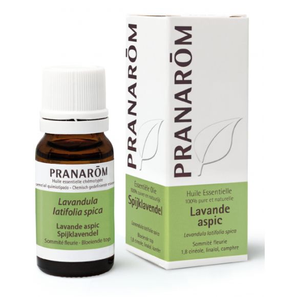 Ätherisches Lavendelöl Aspic Pranarôm - Flasche mit 10 ml