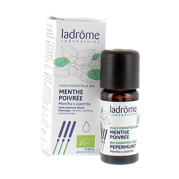 Bio Pfefferminzöl Ladrôme - Flasche mit 10 ml