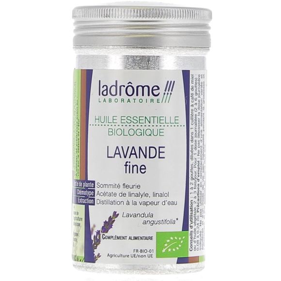 Ätherisches Bio-Lavendelöl Ladrôme - Flasche mit 10 ml