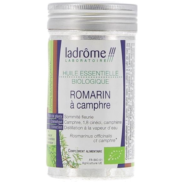 Bio Ladrôme Kampfer-Rosmarin ätherisches Öl - 10 ml Flasche