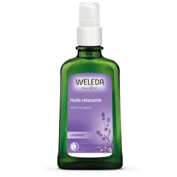 Entspannungsöl mit Lavendel von Weleda - Flasche mit 100 ml