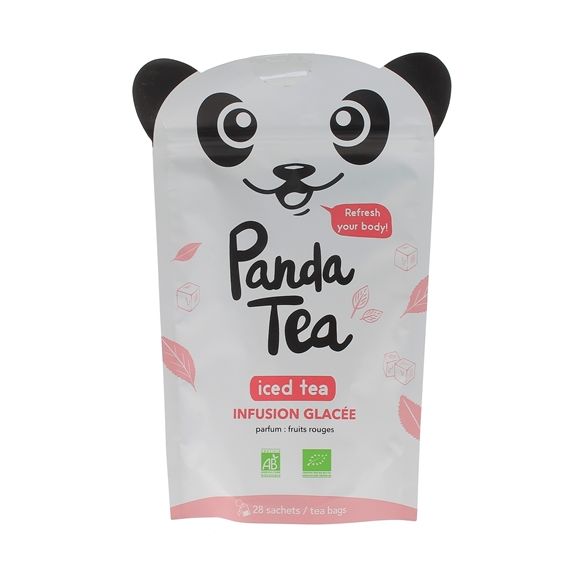 Eistee Detox mit roten Früchten Panda Tea - 28 Beutel