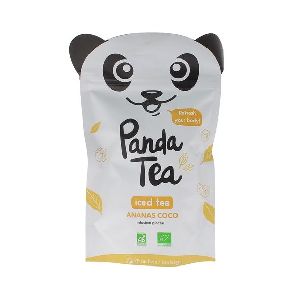 Eistee Detox Ananas & Kokos Panda Tea - 28 Beutel