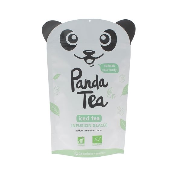 Eistee Detox Minze Zitrone Panda Tea - 28 Beutel