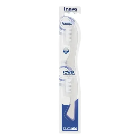 Power Bürstenkopf Sensibilität Inava - 2 Bürstenköpfe