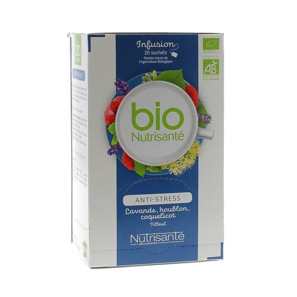 Infusion Anti-Stress BIO Nutrisanté - 20 Beutel