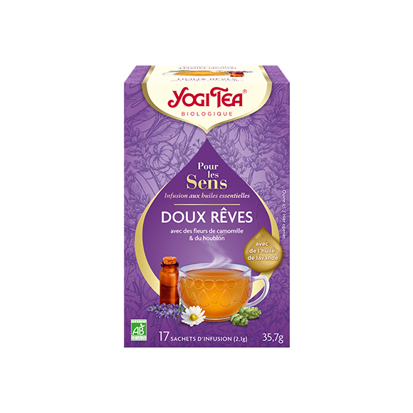 Infusion Sanfte Träume Yogi Tea - Schachtel mit 17 Beuteln