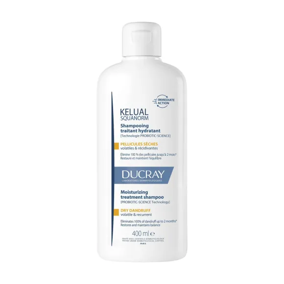 Kelual Squanorm Schuppen-Shampoo Ducray - Flasche mit 400ml