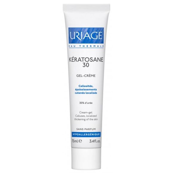 Kératosane 30 Gel-Creme Uriage - Tube von 75 ml