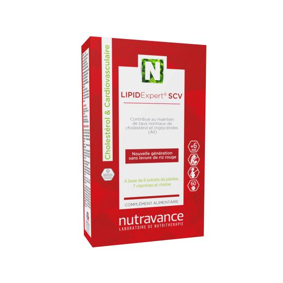 LIPIDExpert SCV Nutravance - Packung mit 60 Tabletten