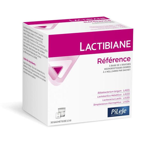 Lactibiane Referenz Pileje - Packung mit 30 Beuteln zu je 2,5 g