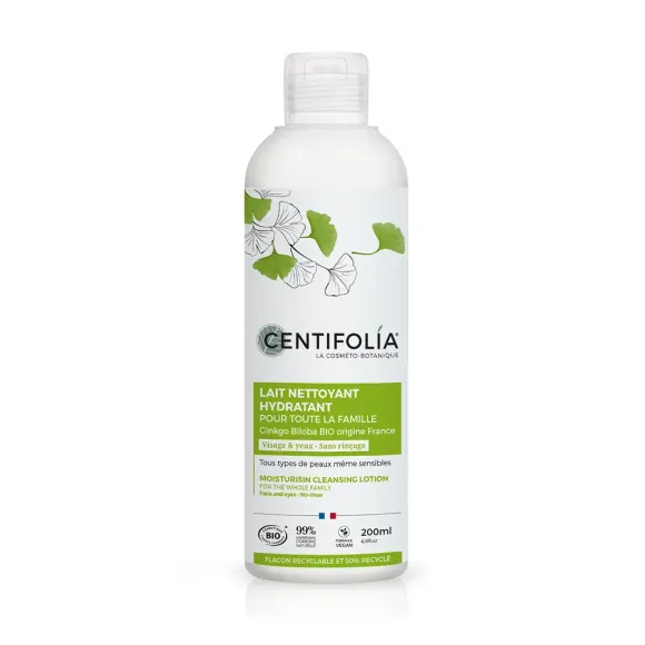 Reinigende Feuchtigkeitsmilch Centifolia - Flasche mit 200 ml