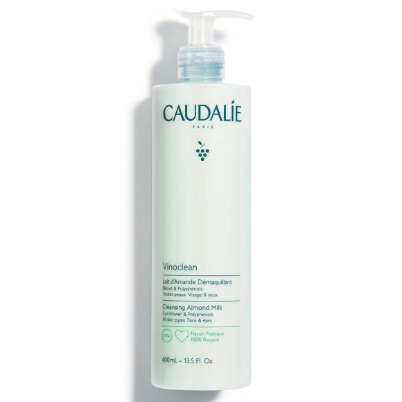 Mandelmilch Make-up Entferner Vinoclean Caudalie - Pumpflasche mit 400 ml