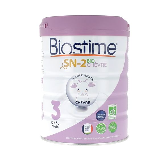 Ziegenmilchpulver SN-2 3. Alter bio Biostime - Dose mit 800g