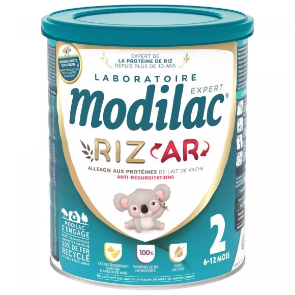 Reisdrinkpulver 2. Alter 6-12 Monate AR Modilac Expert - Dose mit 800 g