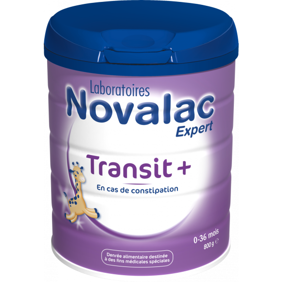 Transit + Milchpulver 0-36 Monate Novalac - Dose 800g