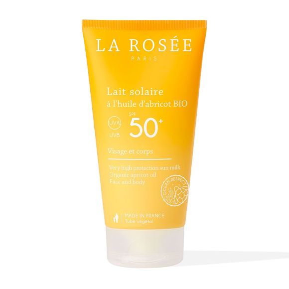 Sonnenschutzmittel SPF50+ mit Bio-Aprikosenöl La Rosée - Tube mit 150 ml