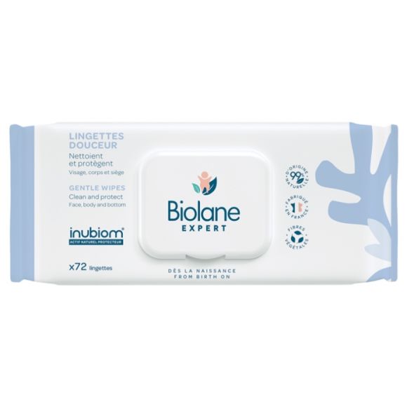 Biolane Expert Sanfttücher - Packung mit 72 Tüchern