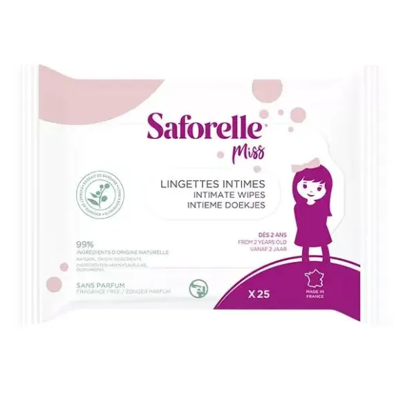 Intime Tücher Miss Saforelle - Packung mit 25 Tüchern