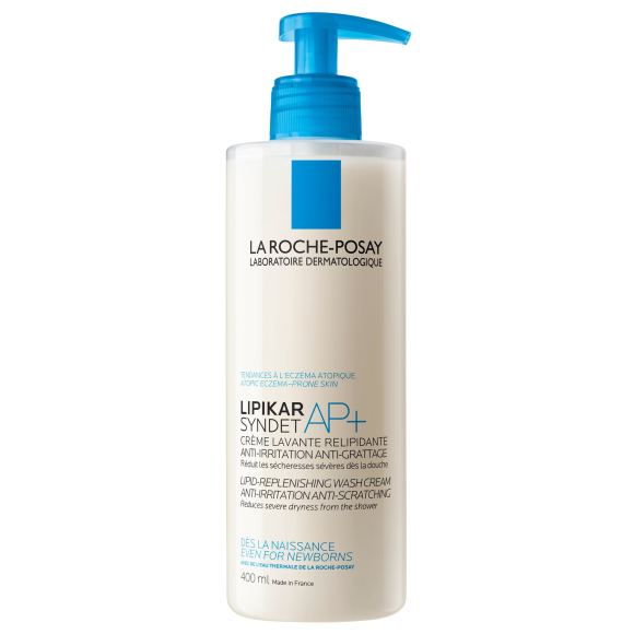 Lipikar Syndet AP+ Waschcreme La Roche-Posay - Pumpflasche mit 400ml