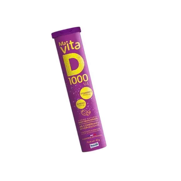 Ma Vita D 1000 Isoxan - Tube mit 20 Brausetabletten