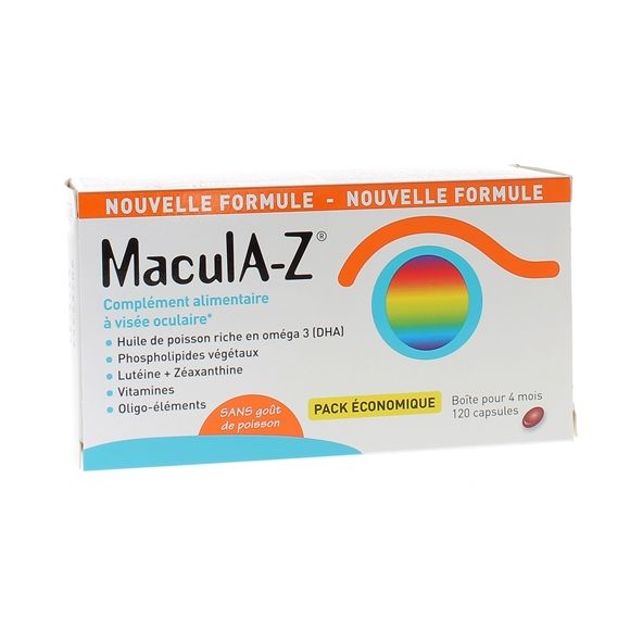 MaculA-Z Horus Pharma - Packung mit 120 Kapseln