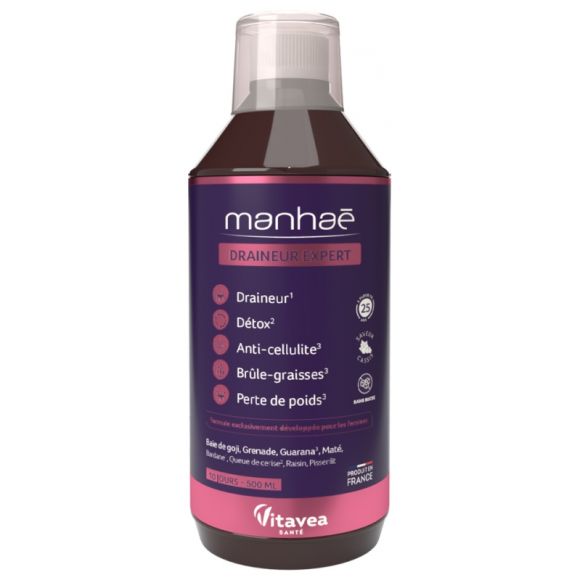Manhaé Draineur Experte Vitavea - Flasche von 500 ml