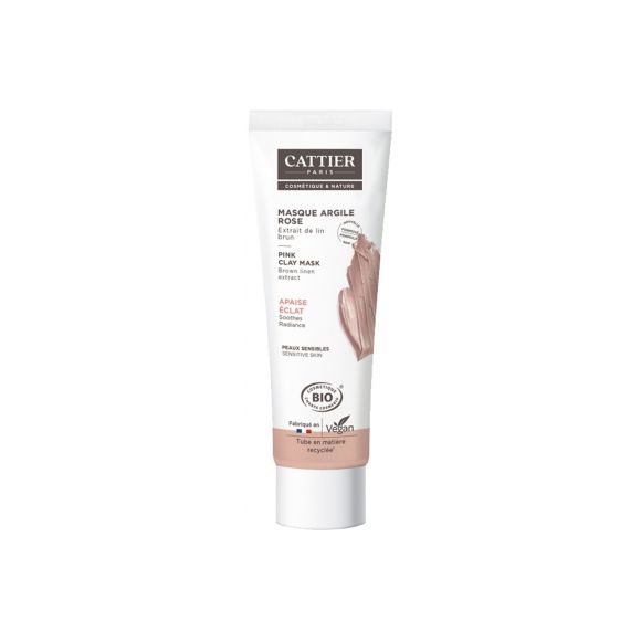 Bio-Rosen-Tonmaske Cattier - Tube mit 100 ml
