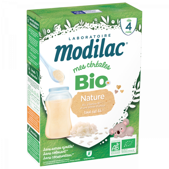 Meine Bio-Cerealien ab 4 Monaten Nature Modilac - 250 g Box