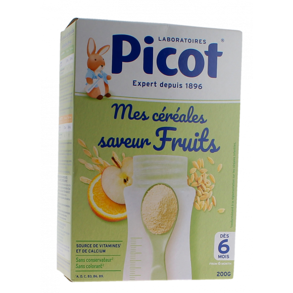 Meine Früchte-Geschmack Cerealien von Picot - 200g Packung