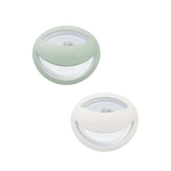 MommyFeel Silikon-Schnuller 0-9 Monate NUK - 2er-Pack Schnuller
