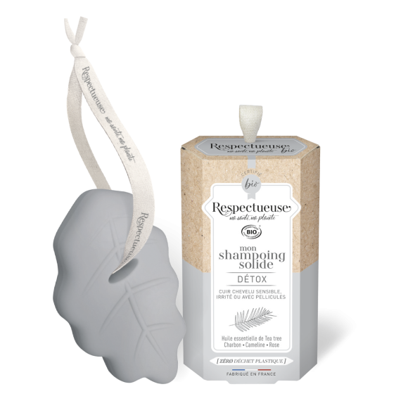 Mein Bio-Detox-Festshampoo Respectueuse - 75 g Stück